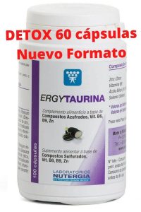 ergytaurina DETOX 60 cápsulas