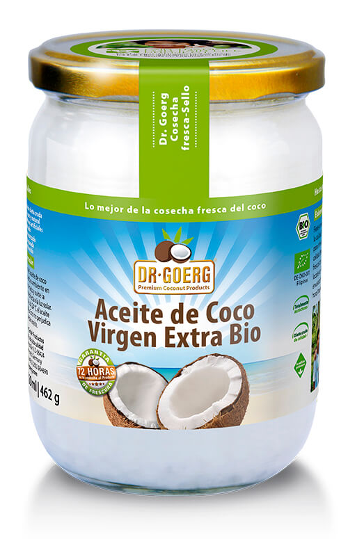 Aceite  de COCO virgen extra 500ml  DR GOERG